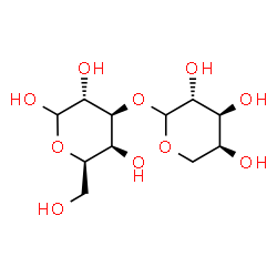 ChemSpider 2D Image | 3-O-L-Arabinopyranosyl-D-galactopyranose | C11H20O10