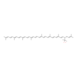 ChemSpider 2D Image | isopentenyldehydrorhodopin | C45H62O