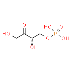 ChemSpider 2D Image | L-erythrulose 4-phosphate | C4H9O7P
