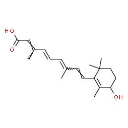 ChemSpider 2D Image | 4-Hydroxyretinoic acid | C20H28O3