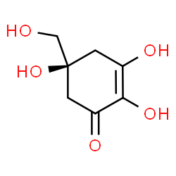 ChemSpider 2D Image | (S)-demethyl-4-deoxygadusol | C7H10O5