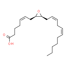 ChemSpider 2D Image | (8R,9S)-EET | C20H32O3