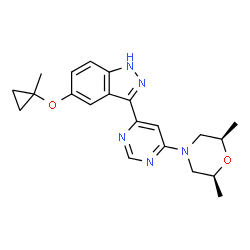 ChemSpider 2D Image | MLI-2 | C21H25N5O2