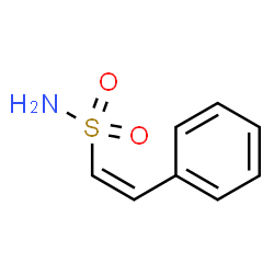ChemSpider 2D Image | (Z)-2-Phenylethenesulfonamide | C8H9NO2S