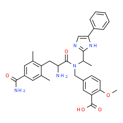 ChemSpider 2D Image | Eluxadoline | C32H35N5O5