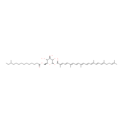 ChemSpider 2D Image | Staphyloxanthin | C51H78O8