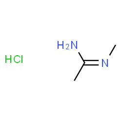 ChemSpider 2D Image | (1Z)-N'-Methylethanimidamide hydrochloride (1:1) | C3H9ClN2