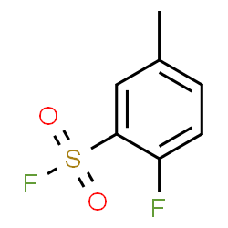 ChemSpider 2D Image | 2-Fluoro-5-methylbenzenesulfonyl fluoride | C7H6F2O2S