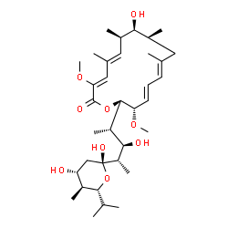 ChemSpider 2D Image | Bafilomycin A1 | C35H58O9