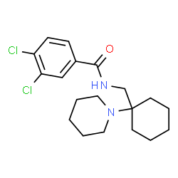 ChemSpider 2D Image | AH 7959 | C19H26Cl2N2O