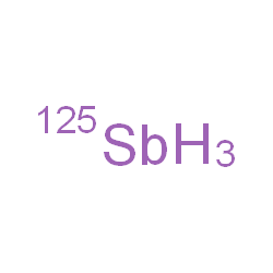 ChemSpider 2D Image | stibane | 125Sb