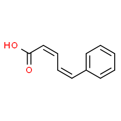 ChemSpider 2D Image | (2Z,4Z)-5-Phenyl-2,4-pentadienoic acid | C11H10O2