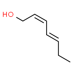ChemSpider 2D Image | (2Z,4E)-2,4-Heptadien-1-ol | C7H12O