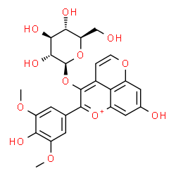 ChemSpider 2D Image | Vitisin B | C25H25O12