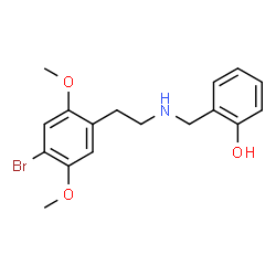ChemSpider 2D Image | 25B-NBOH | C17H20BrNO3