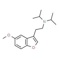 ChemSpider 2D Image | 5-MeO-DiBF | C17H25NO2