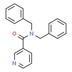 ChemSpider 2D Image | N,N-Dibenzylnicotinamide | C20H18N2O