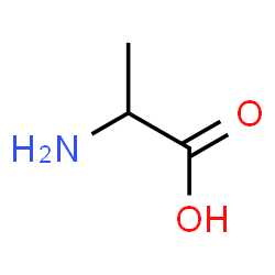 ChemSpider 2D Image | DL-Alanine | C3H7NO2