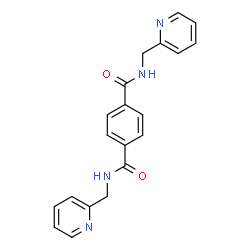 ChemSpider 2D Image | N,N'-Bis(2-pyridinylmethyl)terephthalamide | C20H18N4O2