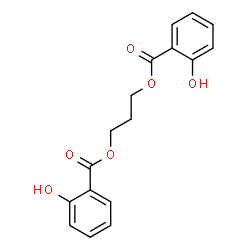 ChemSpider 2D Image | 1,3-Propanediyl bis(2-hydroxybenzoate) | C17H16O6
