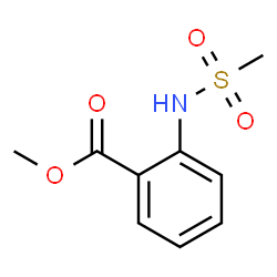 ChemSpider 2D Image | methyl 2-methanesulfonamidobenzoate | C9H11NO4S