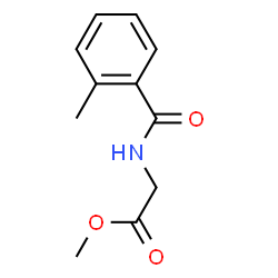 ChemSpider 2D Image | Methyl N-(2-methylbenzoyl)glycinate | C11H13NO3