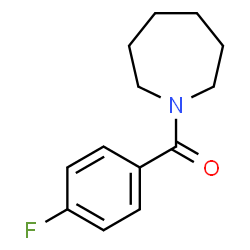ChemSpider 2D Image | 1-Azepanyl(4-fluorophenyl)methanone | C13H16FNO