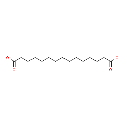 ChemSpider 2D Image | Pentadecanedioate | C15H26O4