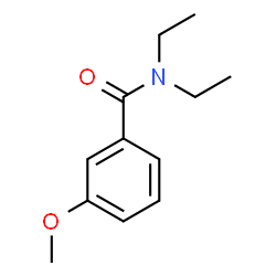 ChemSpider 2D Image | N,N-Diethyl-3-methoxybenzamide | C12H17NO2