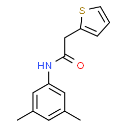 ChemSpider 2D Image | N-(3,5-Dimethylphenyl)-2-(2-thienyl)acetamide | C14H15NOS