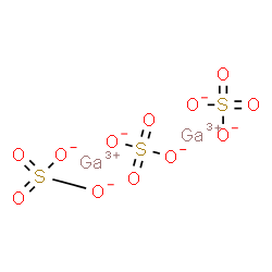 ChemSpider 2D Image | Gallium sulfate (2:3) | Ga2O12S3