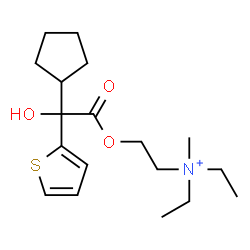 ChemSpider 2D Image | Penthienate | C18H30NO3S