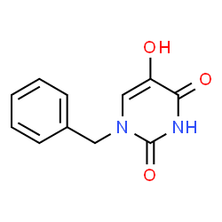 ChemSpider 2D Image | 1-Benzyl-5-hydroxy-2,4(1H,3H)-pyrimidinedione | C11H10N2O3