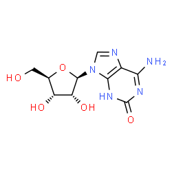 ChemSpider 2D Image | Crotonoside | C10H13N5O5