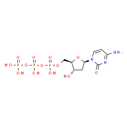 ChemSpider 2D Image | Deoxycytidine triphosphate | C9H16N3O13P3