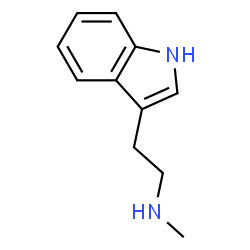 ChemSpider 2D Image | N.omega.-methyltryptamine | C11H14N2
