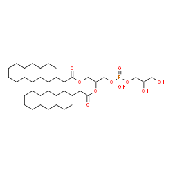 ChemSpider 2D Image | Dipalmitoylphosphatidylglycerol | C38H75O10P