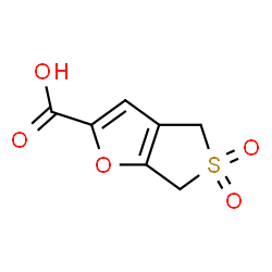 ChemSpider 2D Image | 4,6-Dihydrothieno[3,4-b]furan-2-carboxylic acid 5,5-dioxide | C7H6O5S