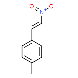 ChemSpider 2D Image | TRANS-4-METHYL-BETA-NITROSTYRENE | C9H9NO2