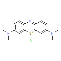 ChemSpider 2D Image | Methylene Blue | C16H18ClN3S