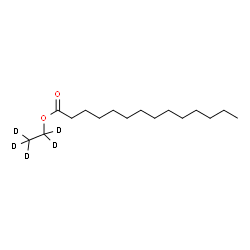 ChemSpider 2D Image | (~2~H_5_)Ethyl myristate | C16H27D5O2