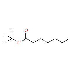 ChemSpider 2D Image | (~2~H_3_)Methyl heptanoate | C8H13D3O2