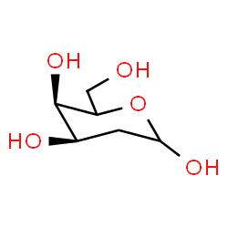 ChemSpider 2D Image | (5xi)-2-Deoxy-L-erythro-hexopyranose | C6H12O5
