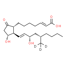 ChemSpider 2D Image | Limaprost-d3 | C22H33D3O5