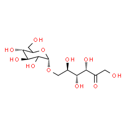 ChemSpider 2D Image | 6-O-alpha-D-threo-Hexopyranosyl-D-fructose | C12H22O11
