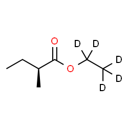 ChemSpider 2D Image | (~2~H_5_)Ethyl (2S)-2-methylbutanoate | C7H9D5O2