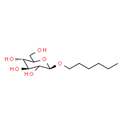 ChemSpider 2D Image | Hexyl beta-D-threo-hexopyranoside | C12H24O6