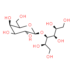 ChemSpider 2D Image | 4-O-alpha-L-erythro-Hexopyranosyl-D-glucitol | C12H24O11