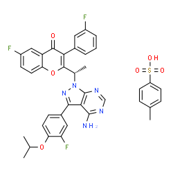 ChemSpider 2D Image | umbralisib tosylate | C38H32F3N5O6S