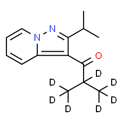 ChemSpider 2D Image | Ibudilast-d7 | C14H11D7N2O